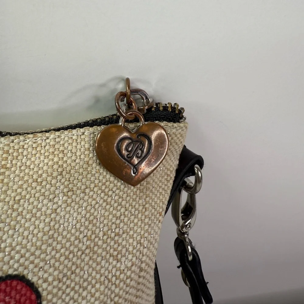Brighton Scottie Dog Exercise I’d Rather Accessorize! Small Crossbody Bag Canvas